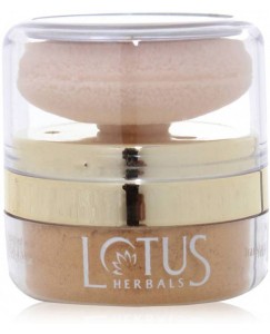 Lotus Naturalblend Translucent Loose Powder with Auto-Puff SPF-15 (Sunset Beach -820) Compact - 10 g  (Sunset Beach)