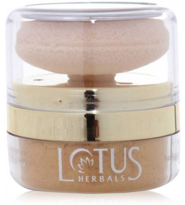 Lotus Naturalblend Translucent Loose Powder with Auto-Puff SPF-15 (Sunset Beach -820) Compact - 10 g  (Sunset Beach)