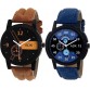 ADK LR01&02 New Stylish Attractive Combo Watch - For Men