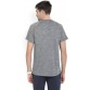 ADIDAS Solid Men's Round Neck Black, Grey T-Shirt