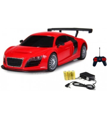 Miss & Chief Mini Racing 4 Channel Radio control RC Car, Red  (Red)