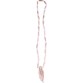 Ellegent Tulsi Mala with Carving Pendent Wood Necklace