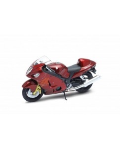 Welly Moter Cycle-1:18-SUZUKI HAYABUSA-12828PW  (Red)