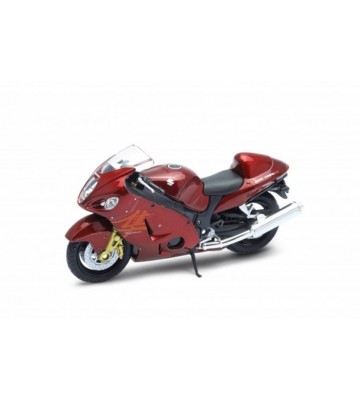 Welly Moter Cycle-1:18-SUZUKI HAYABUSA-12828PW  (Red)