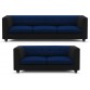 Adorn homez Modern Fabric 3 + 2 Multi Sofa Set