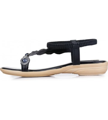 Moonwalk Women Black Flats