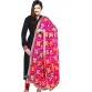 Weavers Villa Faux Chiffon Embroidered Women's Dupatta