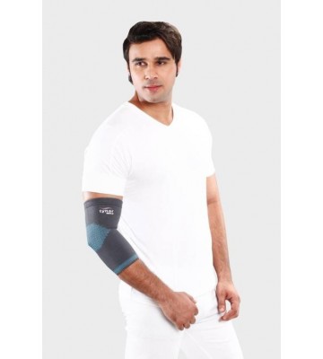 Tynor Elbow Support Hand Support (M, Grey)