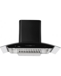 Hindware Nevio 90 BLK Auto Clean Wall Mounted Chimney  (Black 1200)