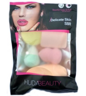 Huda Beauty NEW Professional soft Sponge Makeup Puff Set(high Quality) BLENDER FOR BLENDING CONCEALER, FOUNDATION,CREAM