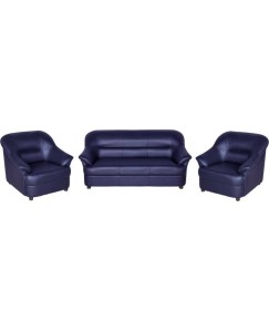 Sethu Furniture Fabric 3 + 1 + 1 Violet Sofa Set