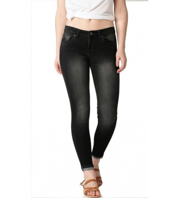 Ico Blue Star Slim Women's Silver, Black Jeans