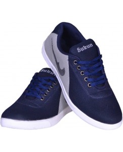 Sukun Canvas Shoes, Casuals, Dancing Shoes, Sneakers, Party Wear For Men  (Blue, Grey)