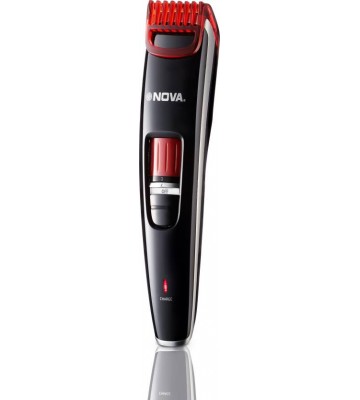 Nova Prime Series NHT 1086 Cordless Trimmer for Men  (Black)