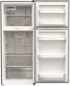 Panasonic 400 L Frost Free Double Door 3 Star Refrigerator  (Stainless Steel, NR-BC40SSX1)