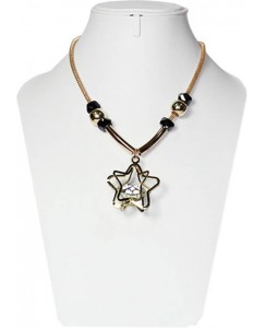 Nuovo Fashion Star shape pendent Alloy Necklace