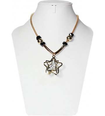 Nuovo Fashion Star shape pendent Alloy Necklace