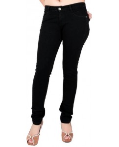 Obeo Slim Women's Black Jeans