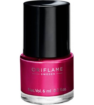 Oriflame Sweden Pure Colour Nail Polish Mini Hot Fuschia Hot Fuschia  (6 ml)