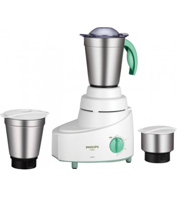 Philips HL1606/03 500 W Mixer Grinder  (Green, 3 Jars)