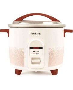 Philips HL1664/00 Electric Rice Cooker  (2.2 L, Red, White)