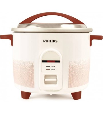 Philips HL1664/00 Electric Rice Cooker  (2.2 L, Red, White)