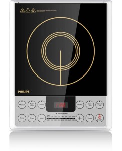 Philips HD 4929/01 Induction Cooktop  (Silver, Black, Jog Dial)