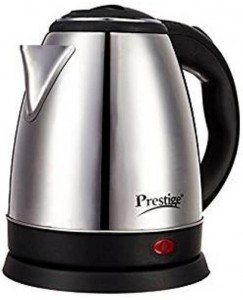 Prestige PKOSS Electric Kettle  (1.5 L, black/silver)