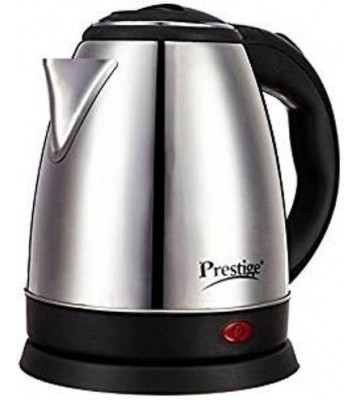 Prestige PKOSS Electric Kettle  (1.5 L, black/silver)