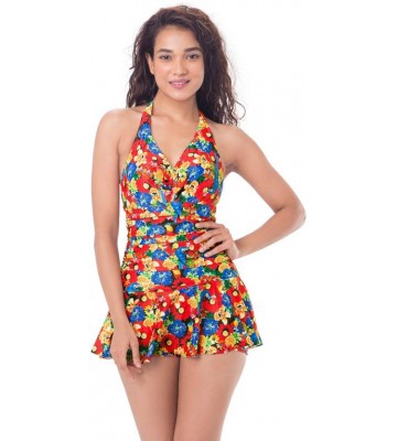 PrettySecrets Floral Print Women's Swimsuit