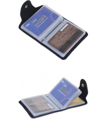 AR Enterprises 10 Card Holder  (Set of 1, Black)