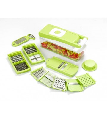 Ganesh 14 in one Quick Dicer Chopper  (Green)