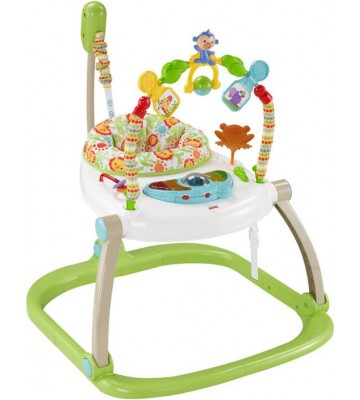 Fisher-Price Rainforest Friends Spacesaver Jumperoo CHN44  (Multicolor)