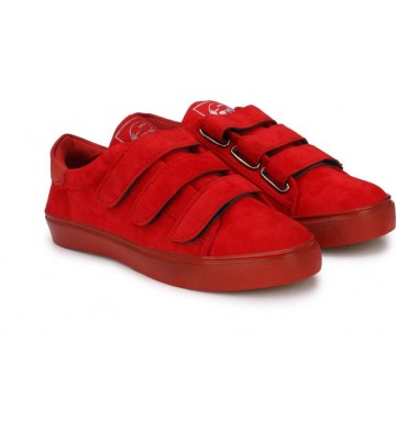 Shoe Day Casuals, Slip On Sneakers, Sneakers, Corporate Casuals, Canvas Shoes For Men  (Red)