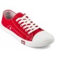 Isole Canvas Shoes For Men  (Red)