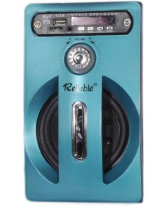 Reliable Sound box MP3 FM Radio SD Card reader USB 10 W Mobile/Tablet Speaker  (Blue, 2.1 Channel)