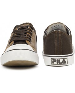 Fila RESCUE Canvas Shoes For Men  (Brown)