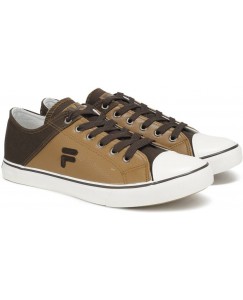 Fila RESCUE Canvas Shoes For Men  (Brown)