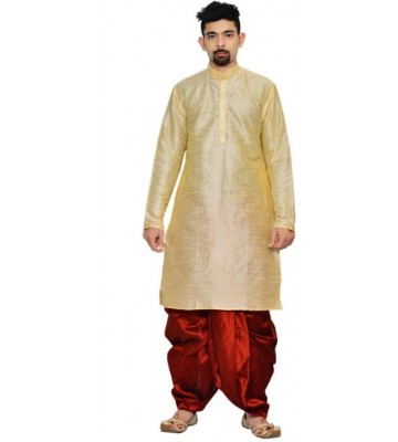 Royal Garments Men's Kurta and Dhoti Pant Set