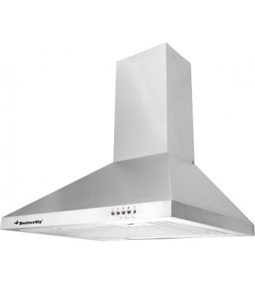 Butterfly Rhino Wall Mounted Chimney  (Silver 700)