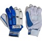 Prokyde Aligator Batting Gloves (M, White, Blue)