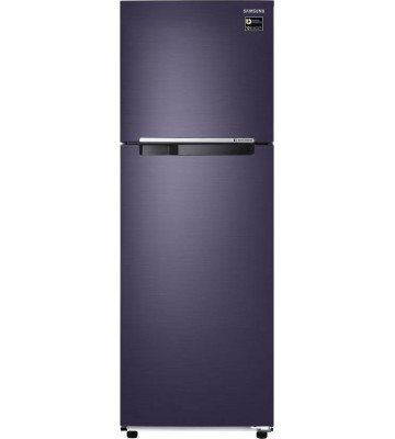 Samsung 275 L Frost Free Double Door 3 Star Refrigerator  (Pebble Blue, RT30M3043UT/HL)