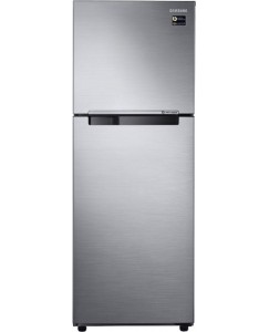 Samsung 321 L Frost Free Double Door 3 Star Refrigerator  (Elegant Inox (Light DOI), RT34M3043S8/HL)