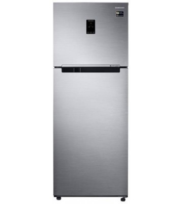 Samsung 415 L Frost Free Double Door 4 Star Refrigerator  (Elegant Inox, RT42M553ES8/TL)