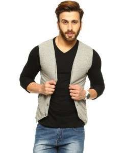 Gritstones Solid Men's Waistcoat