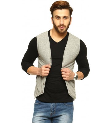 Gritstones Solid Men's Waistcoat