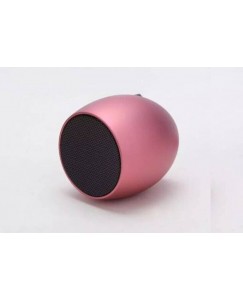 Saturn Retail High Quality Portable Wireless Bluetooth Speaker Egg Design Mini Subwoofer Sound Box (Pink) 3 W Portable Bluetooth Speaker  (Pink, Mono Channel)