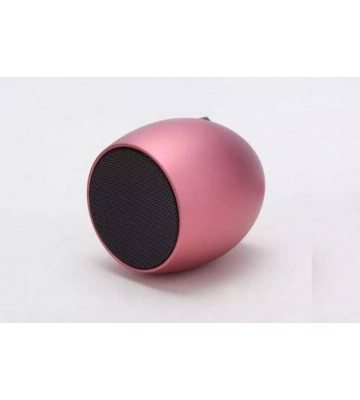 Saturn Retail High Quality Portable Wireless Bluetooth Speaker Egg Design Mini Subwoofer Sound Box (Pink) 3 W Portable Bluetooth Speaker  (Pink, Mono Channel)