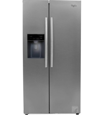 Whirlpool 568 L Frost Free Side by Side Refrigerator  (Steel, SBS 600)