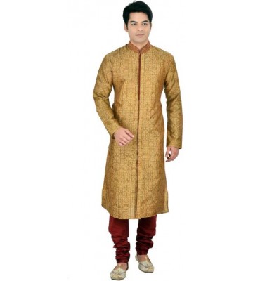 Sanwara Men's Kurta and Churidar Set